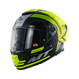 CASCO MT THUNDER 4 SV TEST B13 NEGRO/AMARILLO | SKU: 1308A841131-#