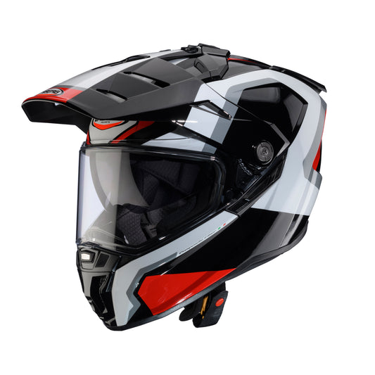CASCO CABERG TANAMI SCRAM BLACK/RED/WHITE SKU:C2GA60G0##