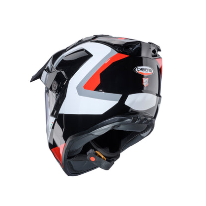 CASCO CABERG TANAMI SCRAM BLACK/RED/WHITE SKU:C2GA60G0##