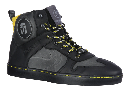 BOTA IMMORTALE ROBIN | NEGRO/AMARILLO| SKU: IMROBNEGAMA-#