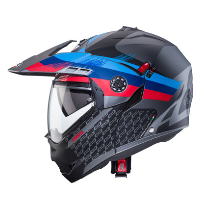 CASCO CABERG TOURMAX X SARABE MATT GUN METAL/BLACK/BMW COLORS SKU: C0FD60K9##