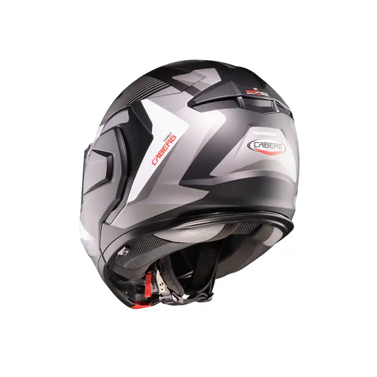 CASCO CABERG TRIP LUNAR MATT BLACK/GREY/WHITE SKU:C0LB60S6##