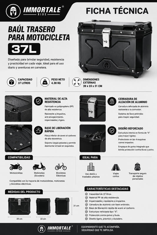 CAJA IMMORTALE JDR-37 SKU: IMBOXJDBK#