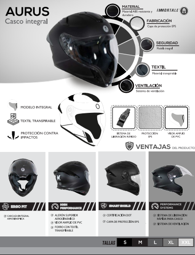 CASCO IMMORTALE AURUS ROSA VISOR ROSA | SKU: IMMAURPINK-#