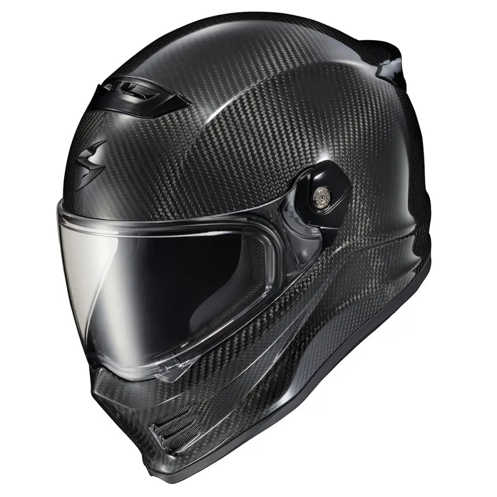 CASCO INTEGRAL COVERT FX CARBON NEGRO BRILLO | SKU: 75-2432#