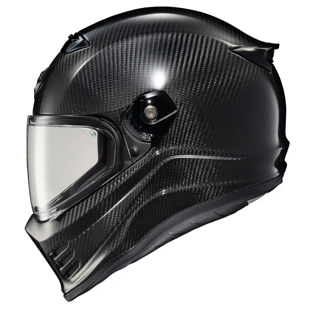 CASCO INTEGRAL COVERT FX CARBON NEGRO BRILLO | SKU: 75-2432#