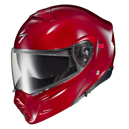 CASCO EXO-GT930 TRANSFORMER HELMET BLACK CHERRY | SKU: 75-2285#
