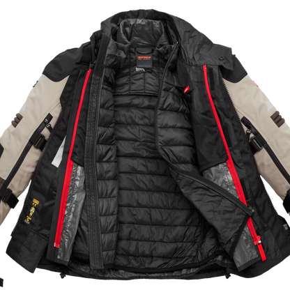 CHAMARRA MODULAR SPIDI SAND/NEGRO | SKU: D191233#