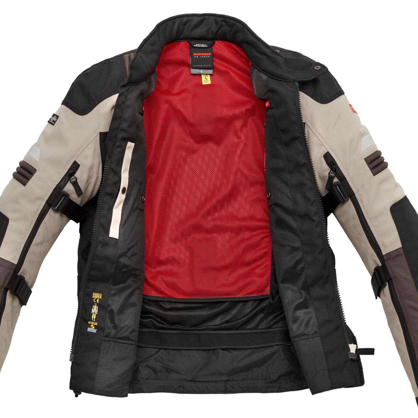 CHAMARRA MODULAR SPIDI SAND/NEGRO | SKU: D191233#