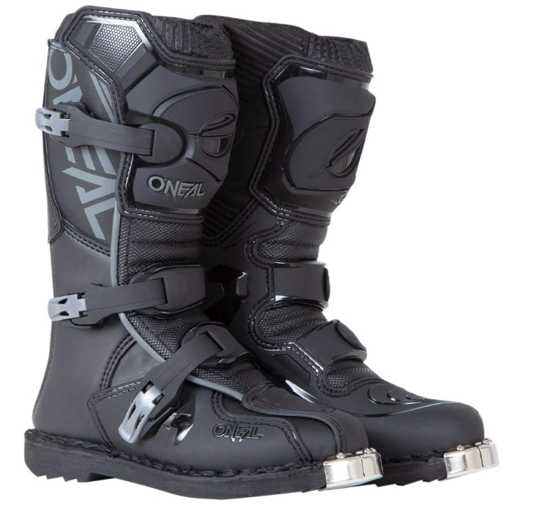 RIDER PRO YOUTH BOOT | BLACK | SKU: 0336-10#