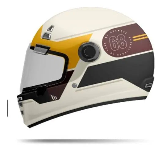 CASCO MT FF119 JARAMA GENUINE A9 | DORADO MATE | SKU: 1319894093#