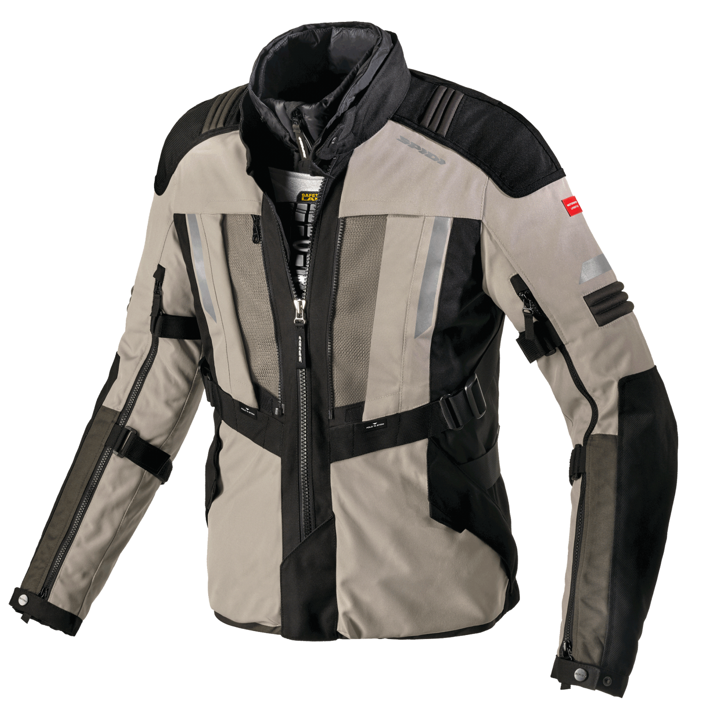 CHAMARRA MODULAR SPIDI SAND/NEGRO | SKU: D191233#