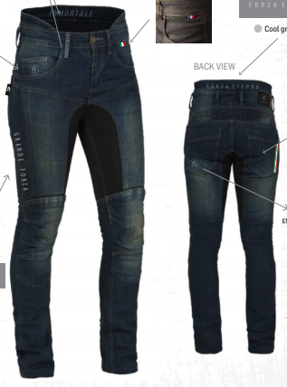 PANTALON IMMORTALE FORZA WOMEN NEGRO | SKU: MJ-24-BL-#