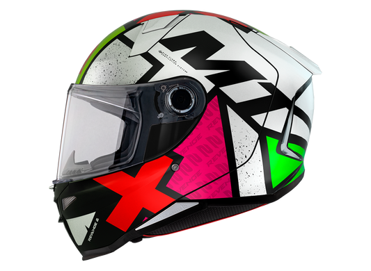 CASCO MT FF110B REVENGE 2 S LIGHT C0 | PERLA BRILLO | SKU: 1326937200#