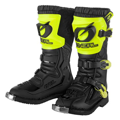 RIDER PRO YOUTH BOOT | NEON YELLOW | SKU: 0336-50#