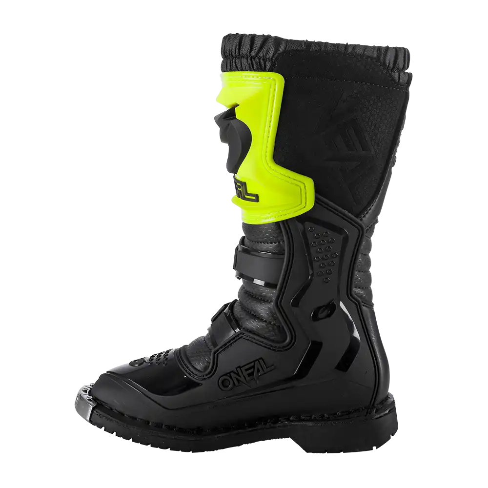 RIDER PRO YOUTH BOOT | NEON YELLOW | SKU: 0336-50#