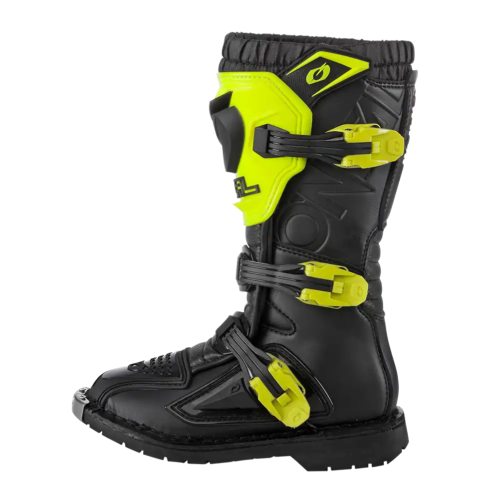 RIDER PRO YOUTH BOOT | NEON YELLOW | SKU: 0336-50#