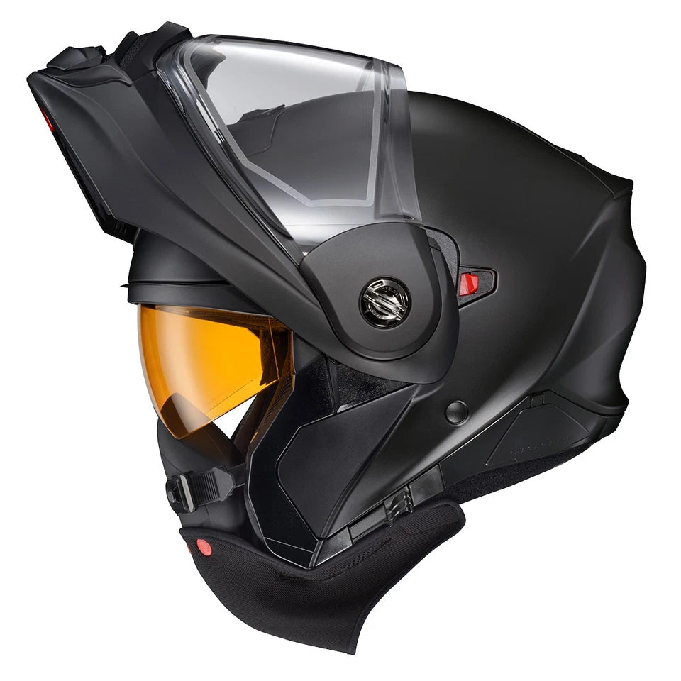 CASCO SCORPION EXO EXO-AT960 COLD WEATHER HELMET MATTE BLACK | SKU: 75-2369#