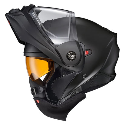 CASCO SCORPION EXO EXO-AT960 COLD WEATHER HELMET MATTE BLACK | SKU: 75-2369#