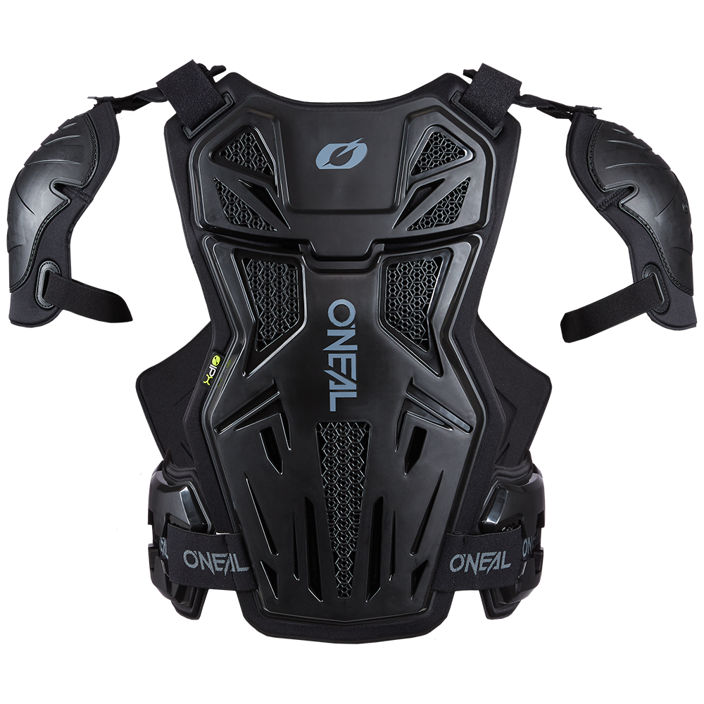 PROTECTOR DE PECHO SPLIT PRO V.22 | NEGRO | SKU: 0461-100