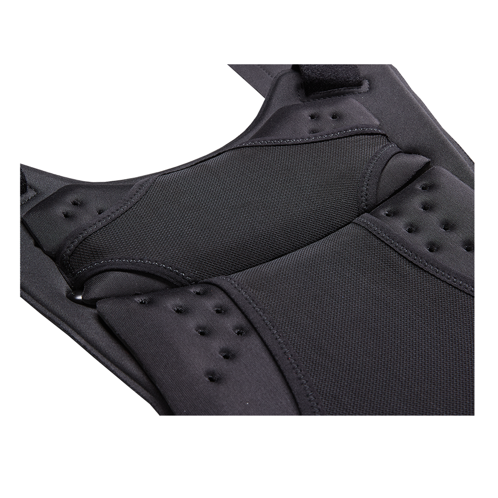 PROTECTOR DE PECHO SPLIT PRO V.22 | NEGRO | SKU: 0461-100