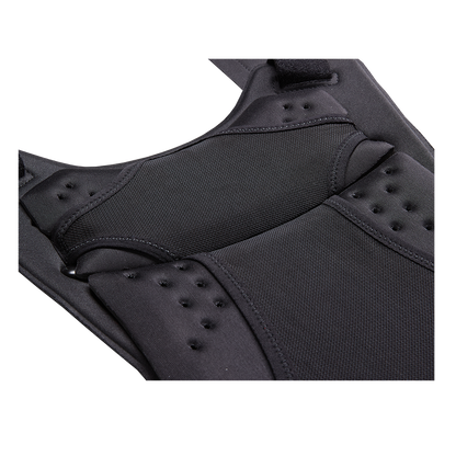 PROTECTOR DE PECHO SPLIT PRO V.22 | NEGRO | SKU: 0461-100