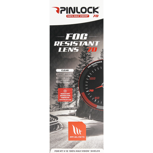 PINLOCK MAX VISION PARA PANTALLA MT-V-12 TRANSPARENTE | Thunder 3 SV  | SKU: 182800302