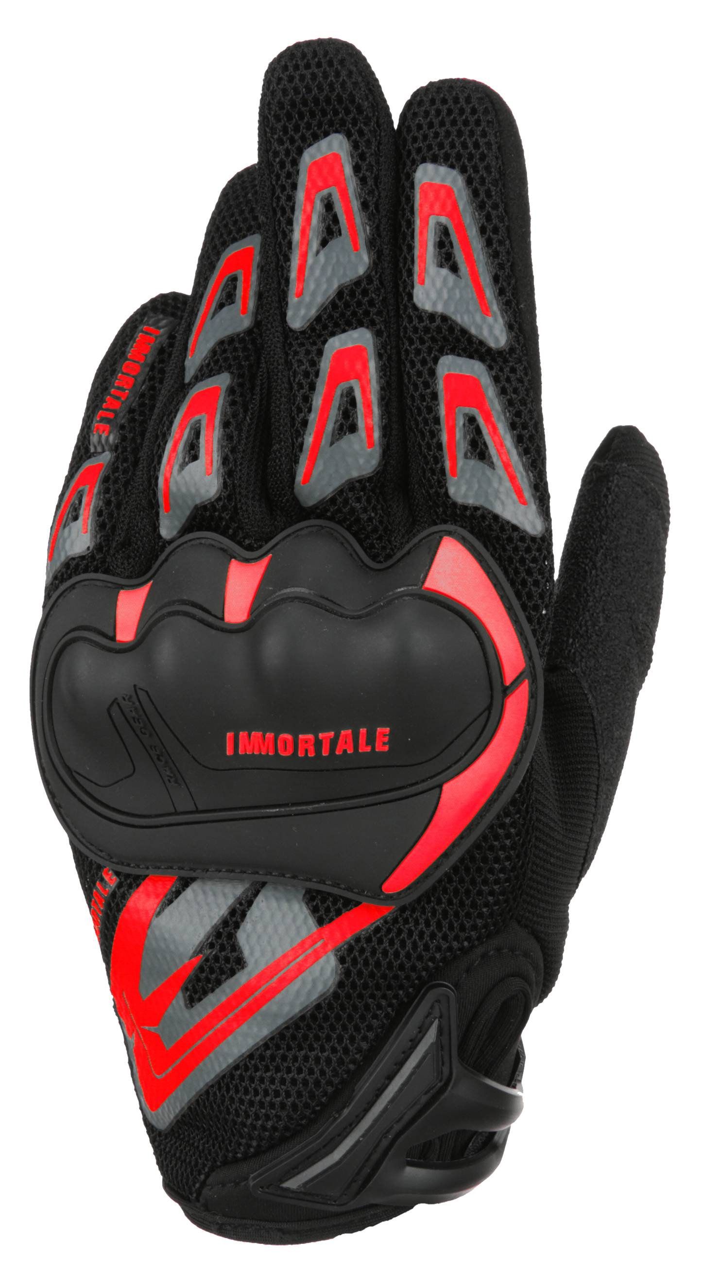 GUANTE IMMORTALE BASIC | NEGRO/RED | SKU: IMBASRED-#