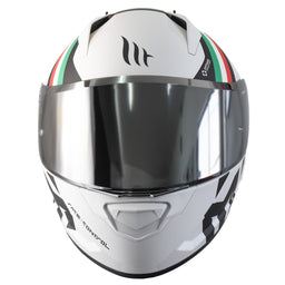 CASCO INTEGRAL MT FF105b STINGER ALEMANIA - BLANCO