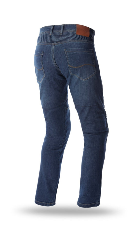 PANTALON VAQUERO SD-PJ6 SLIM FIT HOMBRE | AZUL OSCURO | SKU: SD4200610#