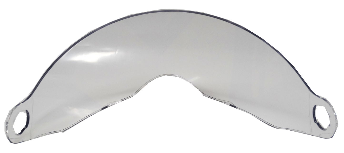 REPUESTO DE VISOR COLOR TRANSPARENTE PARA CASCO DOBLE PROPÓSITO HRO MX330 DV | SKU: VISOR-C-330