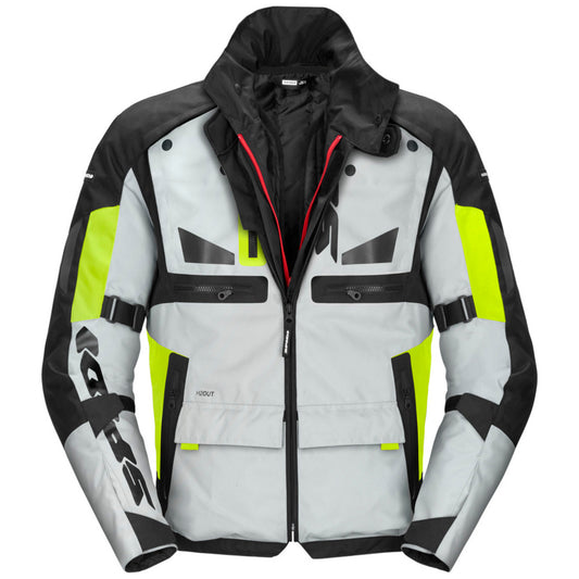 CHAMARRA CROSSMASTER Giallo Fluo | GRAY/BLACK/HIV | SKU: D288 486 #